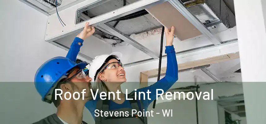Roof Vent Lint Removal Stevens Point - WI